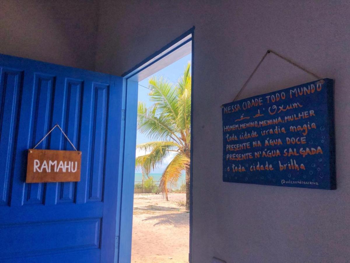 Вилла Vila Xando - Hospedagem A Beira Mar Em Карайва Экстерьер фото